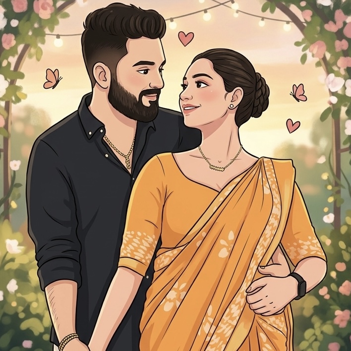 Dasun & Bethmi Illustration